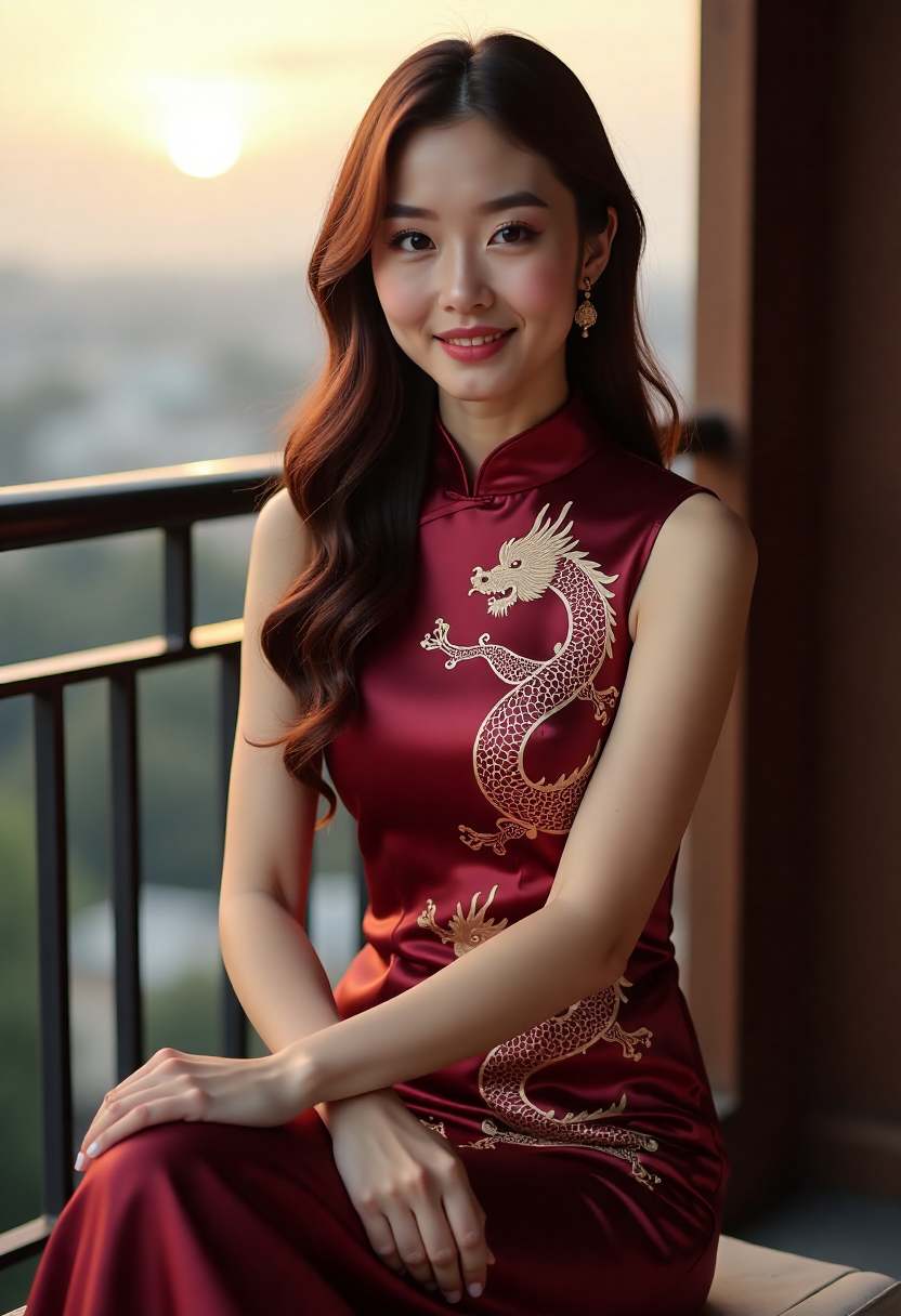 围巾绕过耳际海报